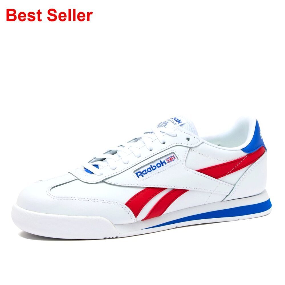 Vintage Soccer Sneakers with Suede Toe and Leather Upper